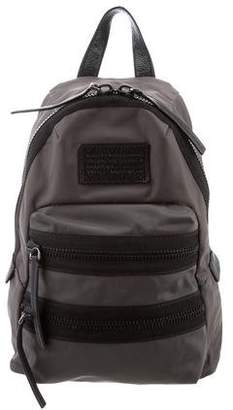 Marc by Marc Jacobs Leather-Trimmed Nylon Backpack