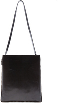 Thumbnail for your product : Raf Simons Embossed Leather Shoulder Bag in Black