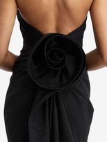 Thumbnail for your product : Oscar de la Renta Strapless Low-Back Gown