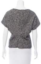 Thumbnail for your product : Behnaz Sarafpour Tweed Wool Top
