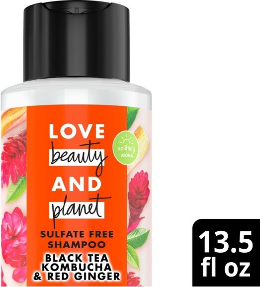 Love Beauty and Black Tea Kombucha & Red Ginger Sulfate Free