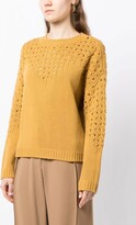 Thumbnail for your product : Paule Ka Crew-Neck Knit Jumper