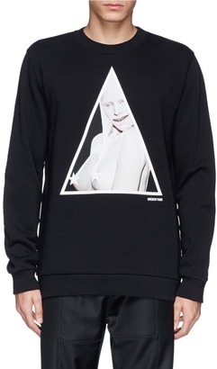Givenchy Pin-up model cotton sweatshirt