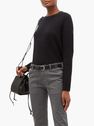 Nili Lotan Vesey Wool-blend Sweater - Black
