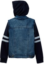 Thumbnail for your product : Urban Republic 5 Pocket Hood Denim Jacket (Little Boys)