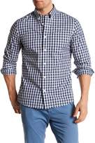Thumbnail for your product : Nordstrom Rack Plaid Long Sleeve Trim Fit Shirt