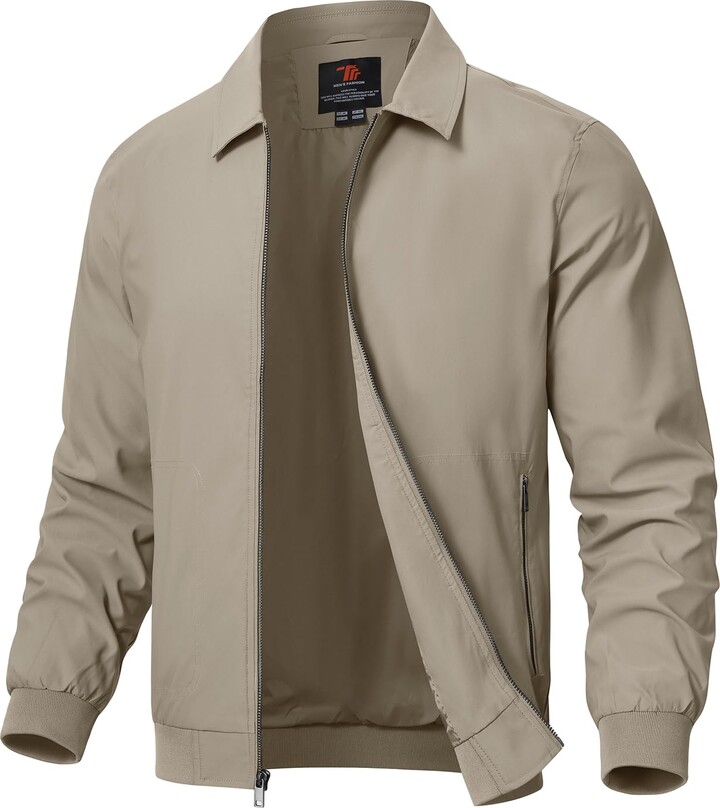 Rdruko Men's Full-Zip Fleece Jacket Outdoor Hiking Polar Jacket