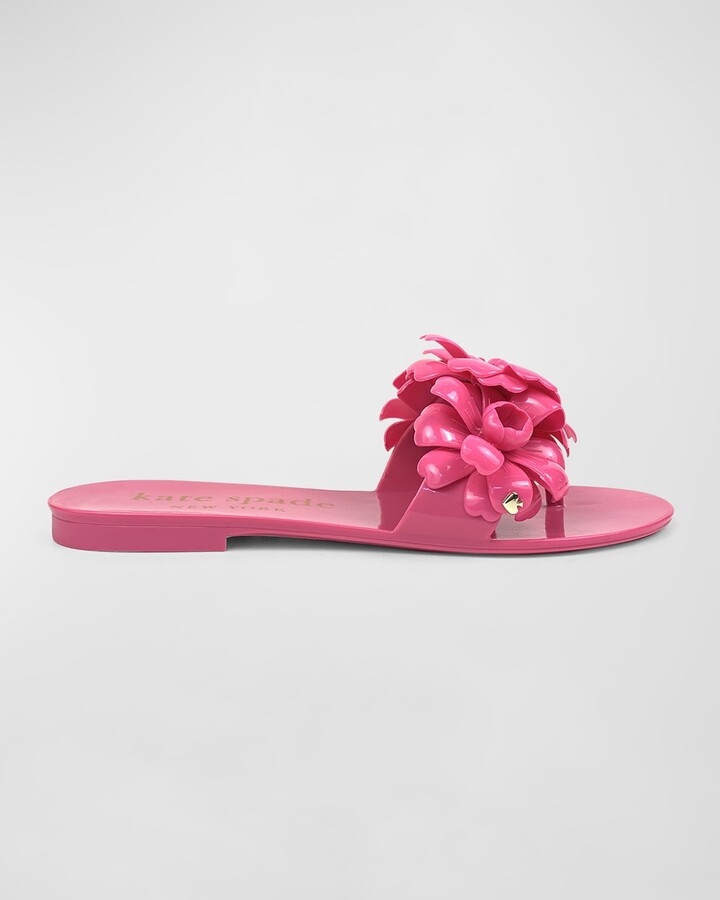 Kate Spade Jaylee Rubber Flower Sandals ShopStyle