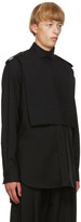 Thumbnail for your product : Jil Sander Black Wool Gabardine Shirt