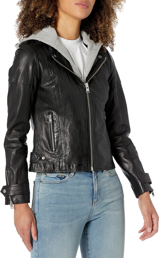 LAMARQUE Women's Anna - ShopStyle Leather & Faux Leather Jackets