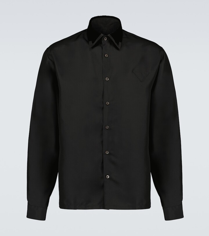 prada black shirt