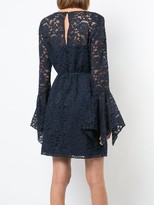 Thumbnail for your product : ZAC Zac Posen Lace Pattern Flared Design Dress