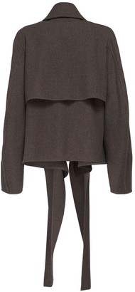 Lemaire Knotted Felt Wool Jacket