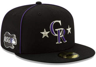 New Era Little Boys Colorado Rockies 2019 All Star Game Patch 59FIFTY Fitted Cap
