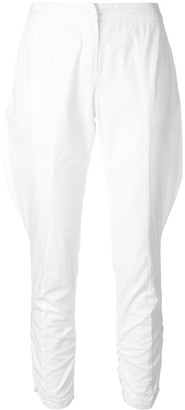 Giorgio Armani Pre-Owned Baggy Detail Cropped Trousers