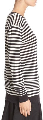 Vince Women's Oversize Stripe Pullover