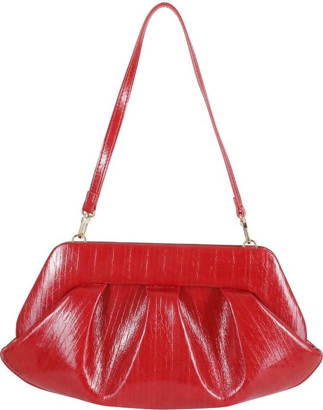 Themoire Bios Pleated Shoulder Bag
