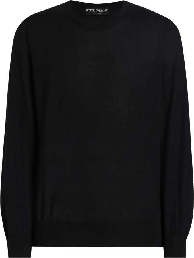 Dolce & Gabbana Round-Neck Cashmere Sweater