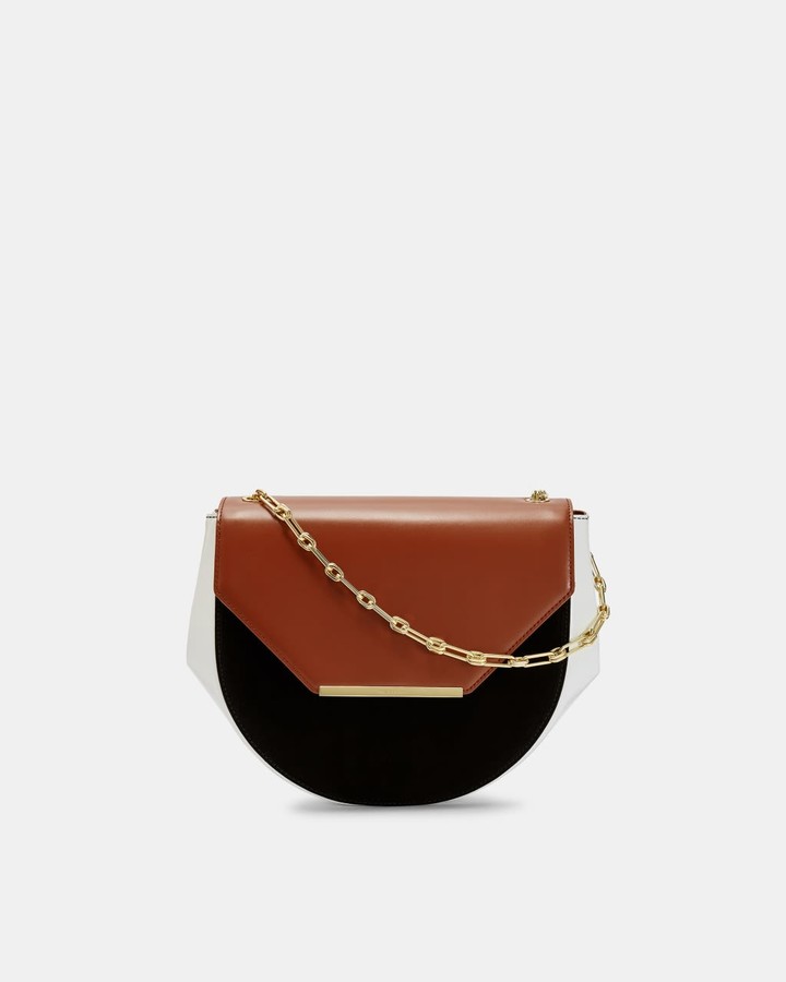 Ted Baker Moon Leather Shoulder Bag ShopStyle