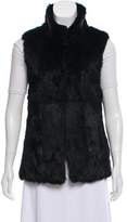 Thumbnail for your product : Barneys New York Barney's New York Mock Neck Fur Vest