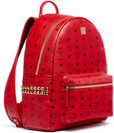 Thumbnail for your product : MCM Stark Men's Side Stud Medium Backpack, Ruby Red