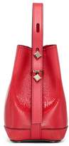 Thumbnail for your product : MCM Mini Milano Logo Leather Bucket Bag
