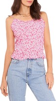 Thumbnail for your product : 1 STATE Floral Peplum Tank Top