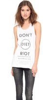Thumbnail for your product : Zoe Karssen Don't Diet Riot Sleeveless Tank