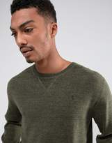 Thumbnail for your product : Polo Ralph Lauren Crew Neck Jumper Cotton In Green Marl