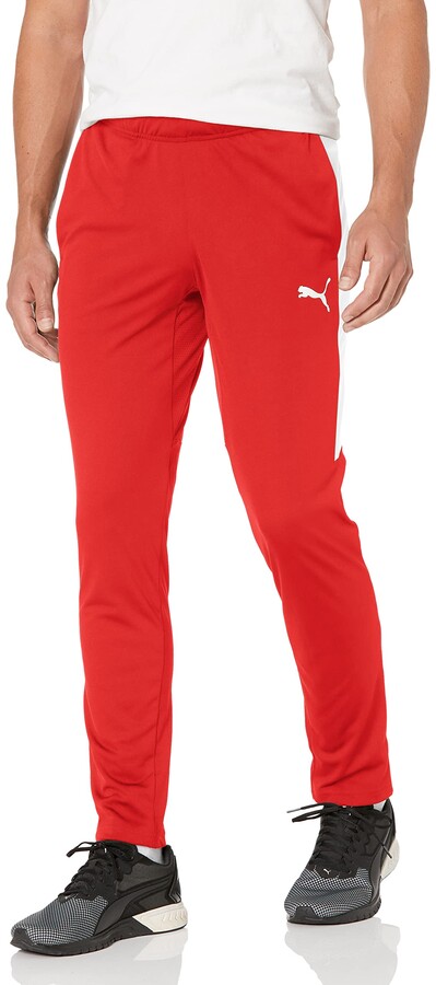 Red Puma Pants Men | Shop the world's largest collection of fashion |  ShopStyle