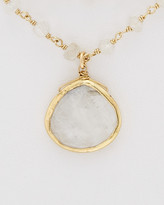 Thumbnail for your product : Rachel Reinhardt 14K Over Silver Moonstone & Chalcedony Necklace