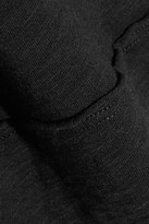Thumbnail for your product : Splendid Slub Supima Cotton And Micro Modal-blend T-shirt - Black