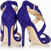 Thumbnail for your product : Jimmy Choo Lottie suede sandals