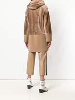 Thumbnail for your product : Drome hooded mid fur coat