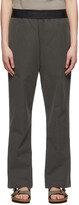 Thumbnail for your product : Essentials Black Cotton Trousers