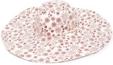 Thumbnail for your product : Sandro Floral-Print Sun Hat