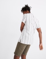 Thumbnail for your product : Madewell Short-Sleeve Pullover Workshirt in Montpellier Stripe