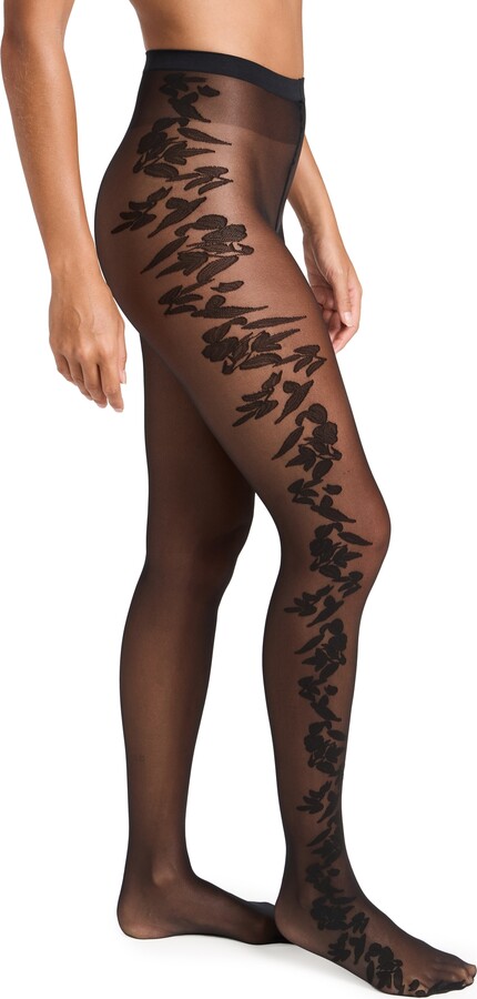 Floral Lace Vine Tights