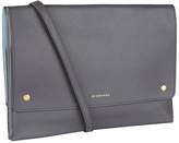 Thumbnail for your product : Burberry Leather Dual-Flap Pouch