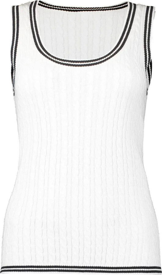 Minnie Rose Scoop-Neck Tank Top