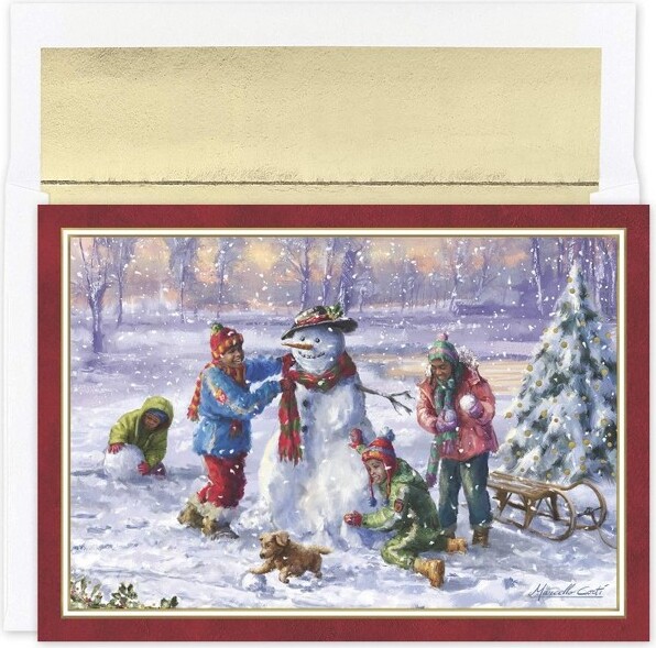Masterpiece Studios Holiday Collection 18Count Boxed Christmas Cards
