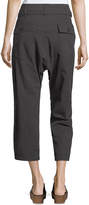Thumbnail for your product : The Great The Convertible Twill Cropped Trouser