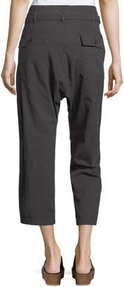 The Great The Convertible Twill Cropped Trouser