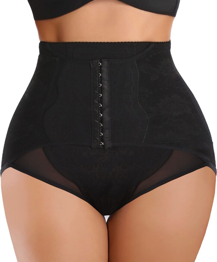 Buy Generic Beige, XXL : XL/XXL/XXXL Women Slimming Underwear Abdomen High  Waist Cincher Hip Body Corset Control Pants Shaper Brief Apricot/Black at