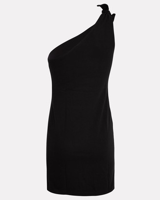 The Range Knot One-Shoulder Mini Dress