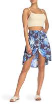 Thumbnail for your product : Maaji Watercolor Floral Faux Wrap Cover-Up Skirt