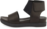 Thumbnail for your product : Eileen Fisher Spree Sport Leather Sandal, Black
