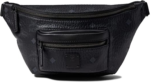 Men's Fursten Leather Heritage Logo Mini Belt Bag