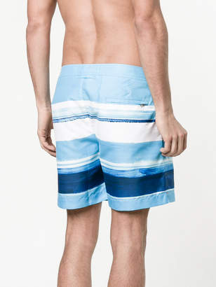 Orlebar Brown McGovern striped Bulldog swim shorts