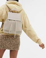Thumbnail for your product : ASOS Design DESIGN slouchy backpack with oversized pockets
